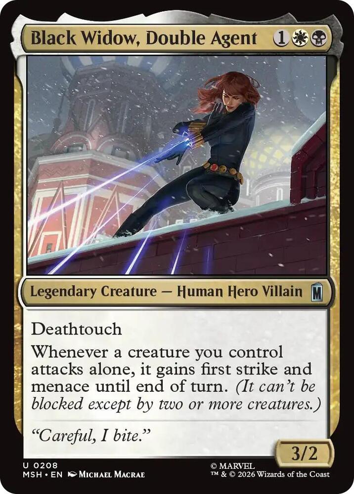 Black Widow, Double Agent