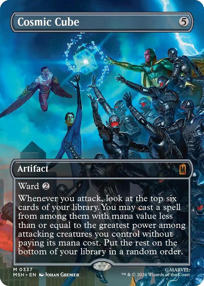Cosmic Cube (Borderless)