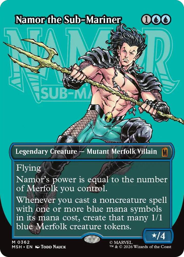 Namor the Sub-Mariner (Borderless)
