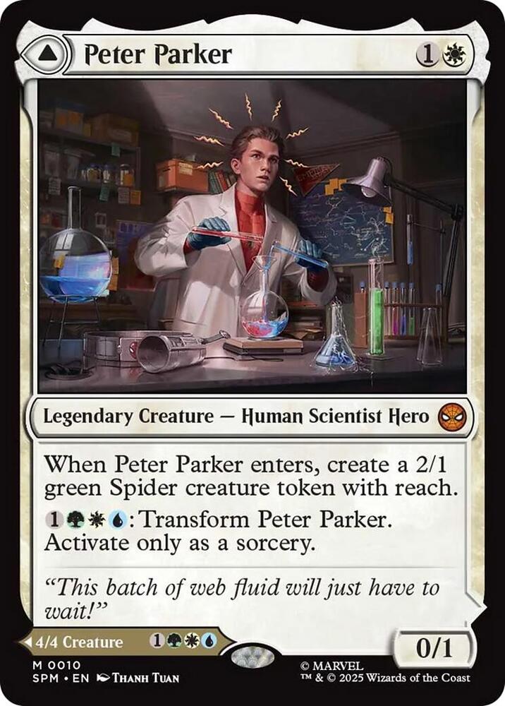 Peter Parker // Amazing Spider-Man Front