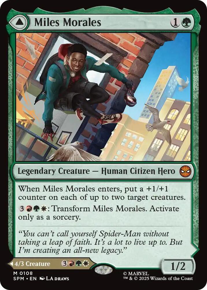Miles Morales // Ultimate Spider-Man Front