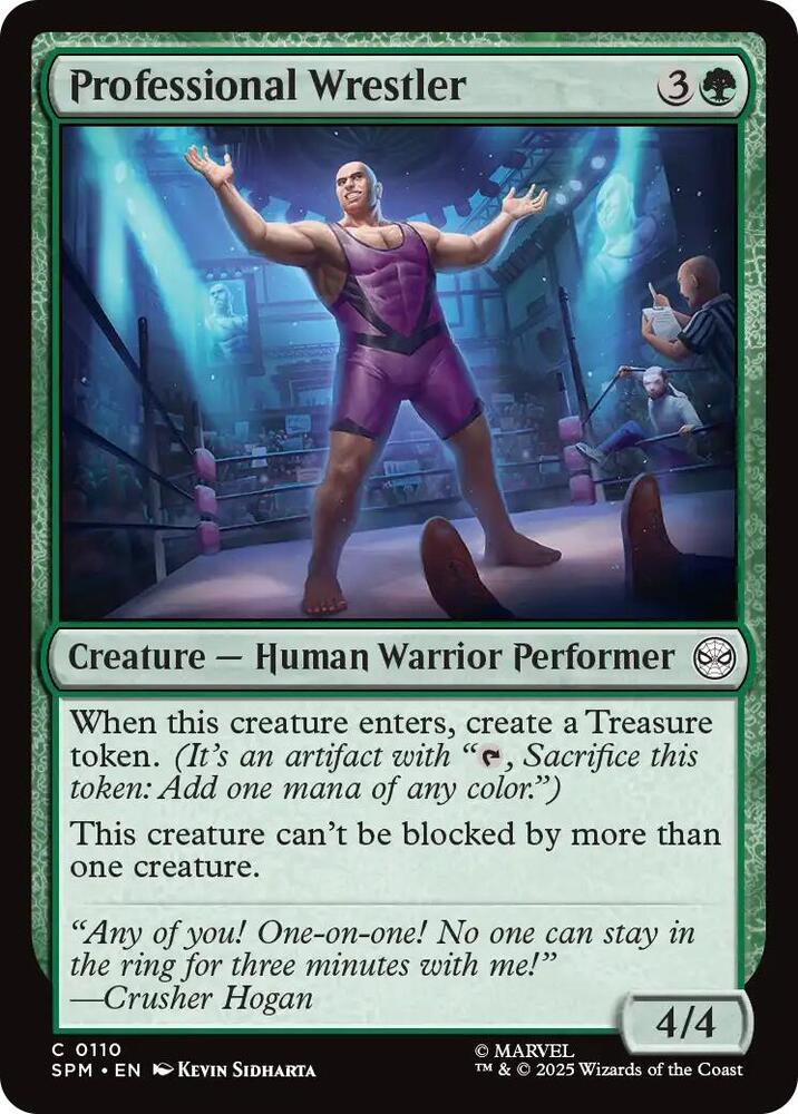 Professional Wrestler