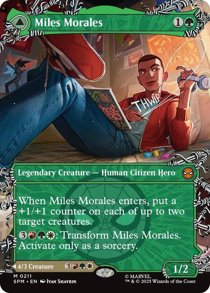 Miles Morales // Ultimate Spider-Man Front