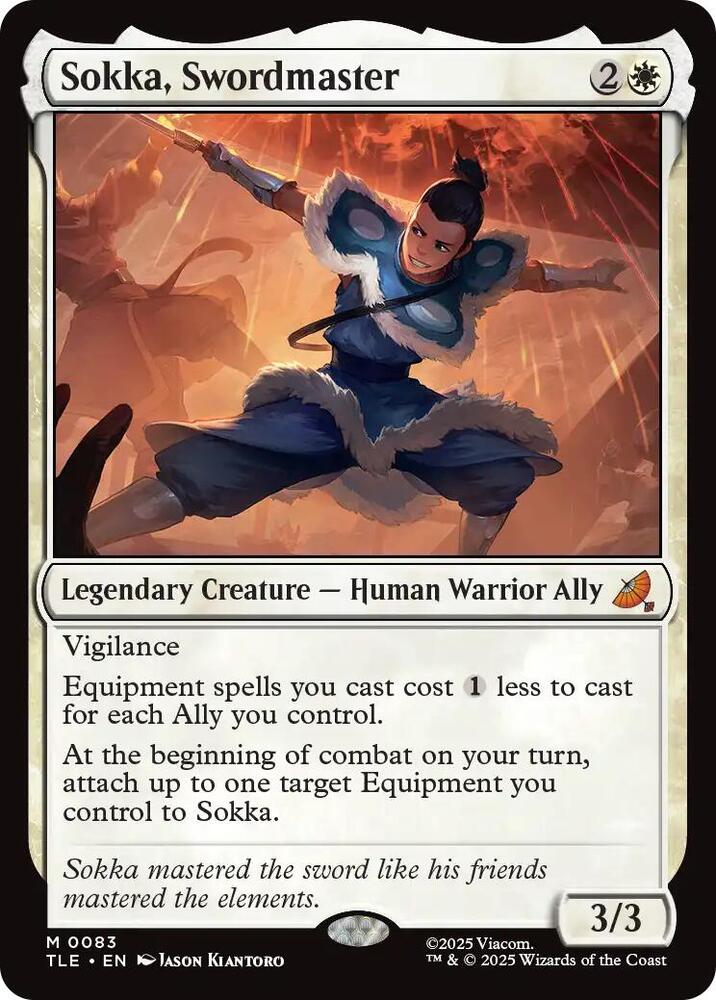 Sokka, Swordmaster