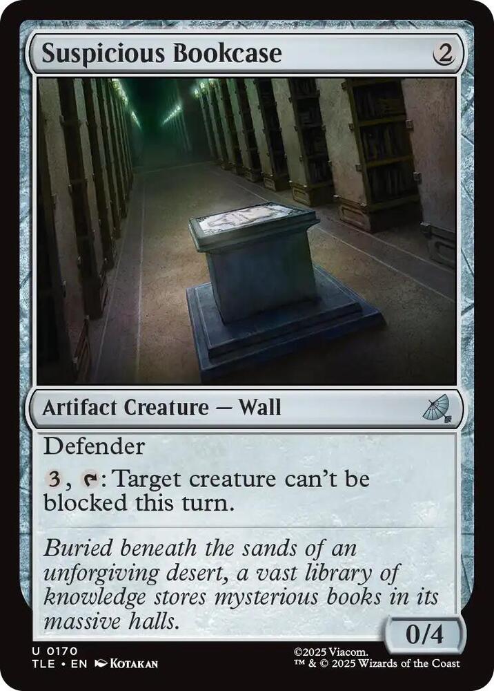 Suspicious Bookcase