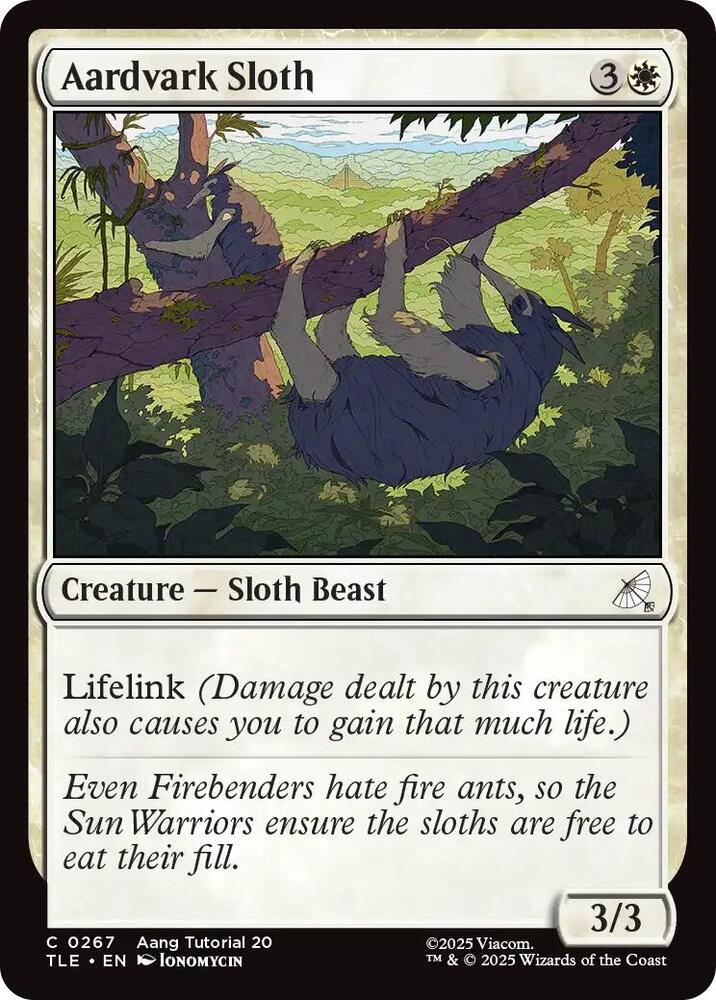 Aardvark Sloth