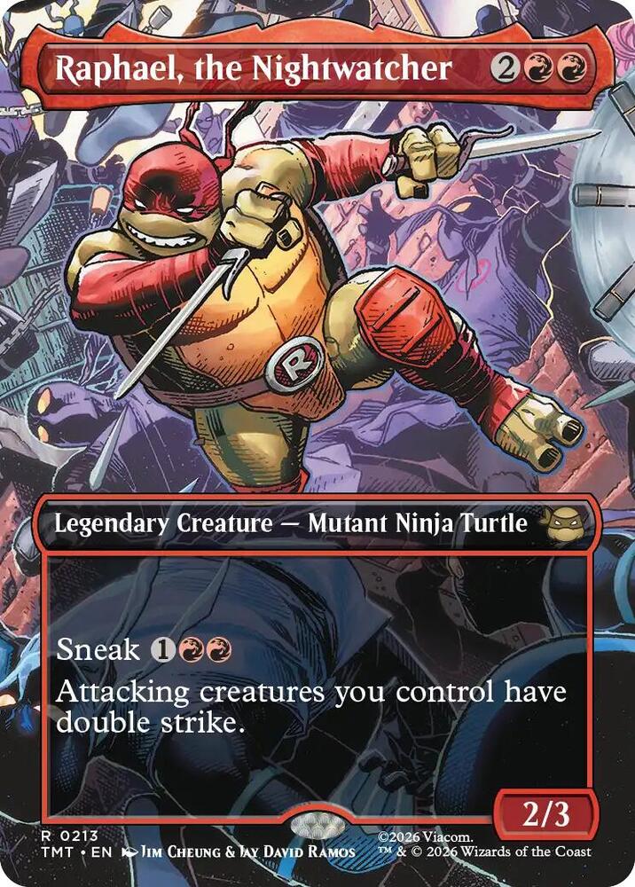 Raphael, the Nightwatcher (Borderless)