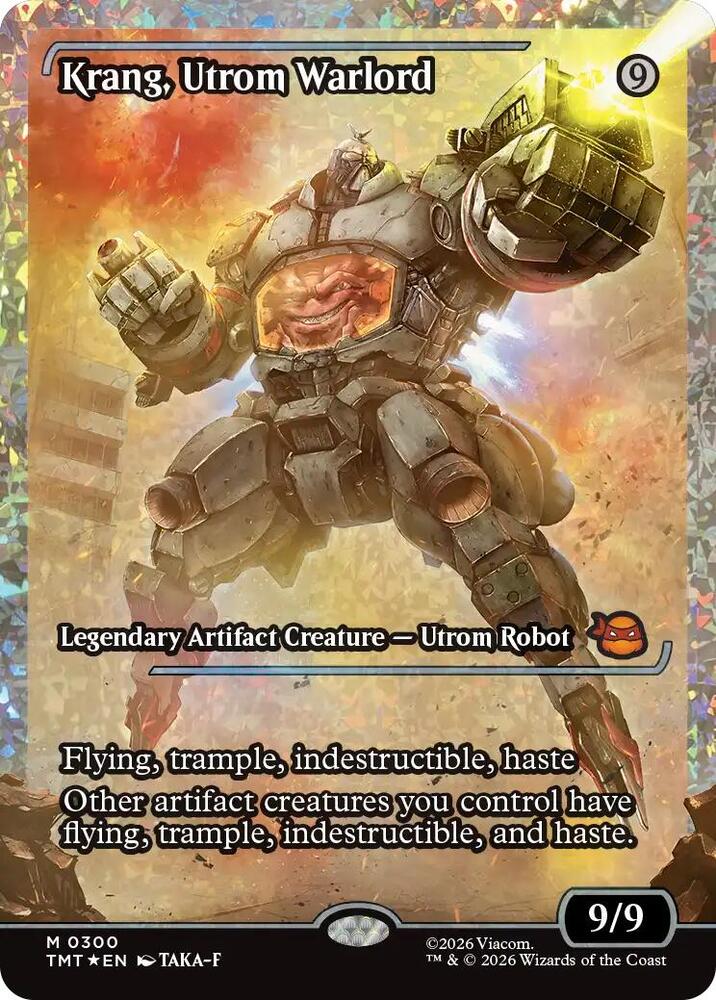 Krang, Utrom Warlord (Showcase)