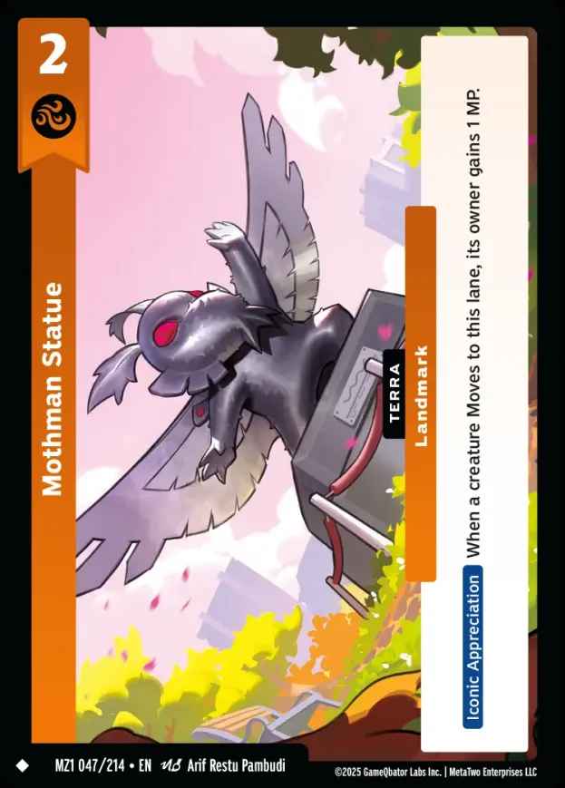 Mothman Statue