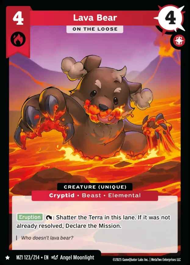 Lava Bear