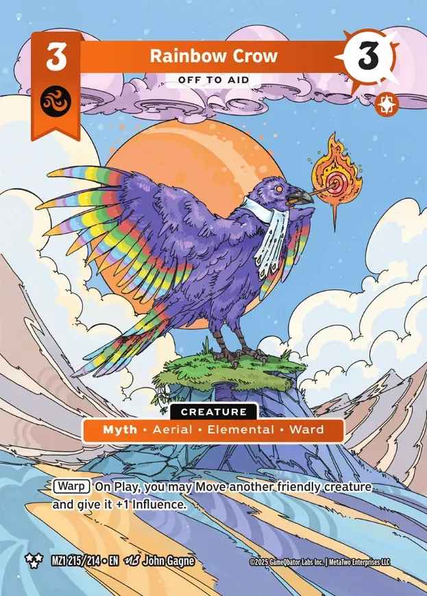 Rainbow Crow