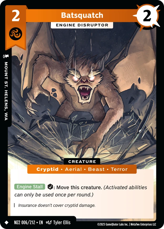 Batsquatch - Engine Disruptor
