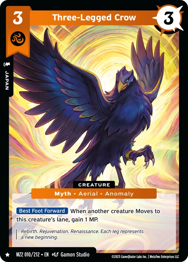 Three-Legged Crow