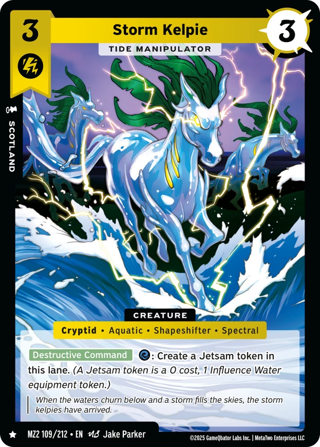 Storm Kelpie - Tide Manipulator