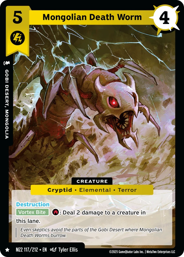 Mongolian Death Worm