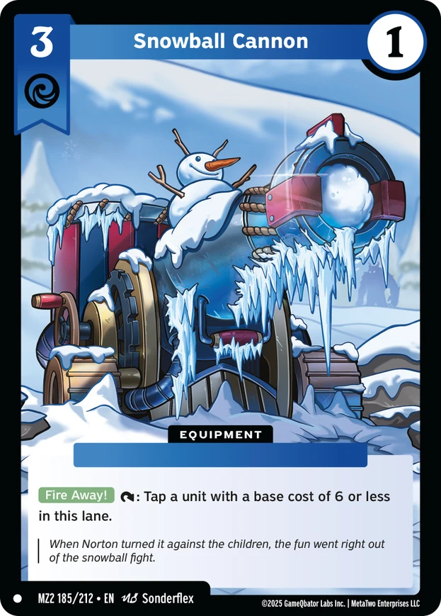 Snowball Cannon