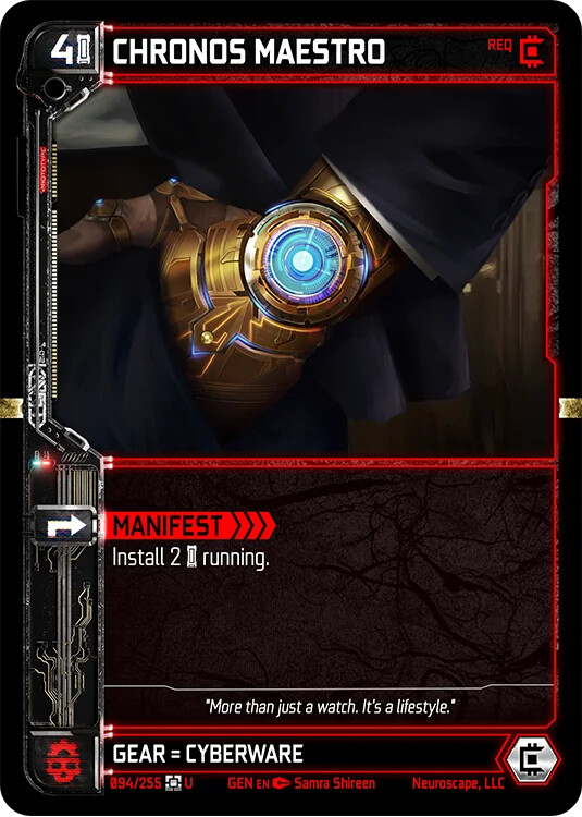 CHRONOS MAESTRO