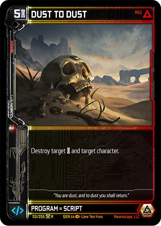 DUST TO DUST