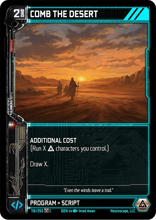 COMB THE DESERT