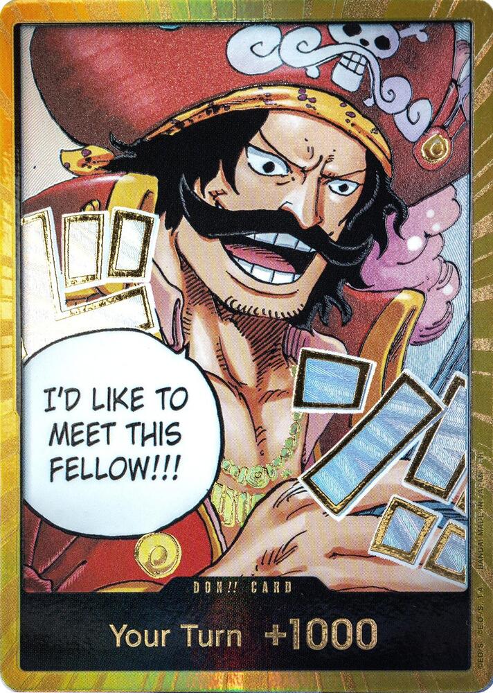 DON Card (GolDRoger) (Gold)