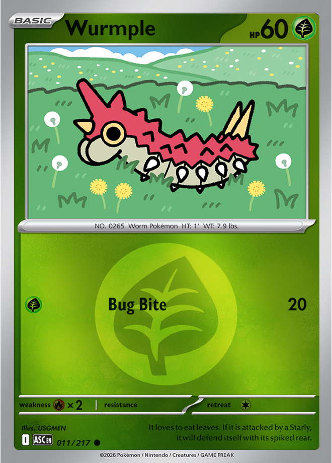 Wurmple (Energy Symbol Pattern)