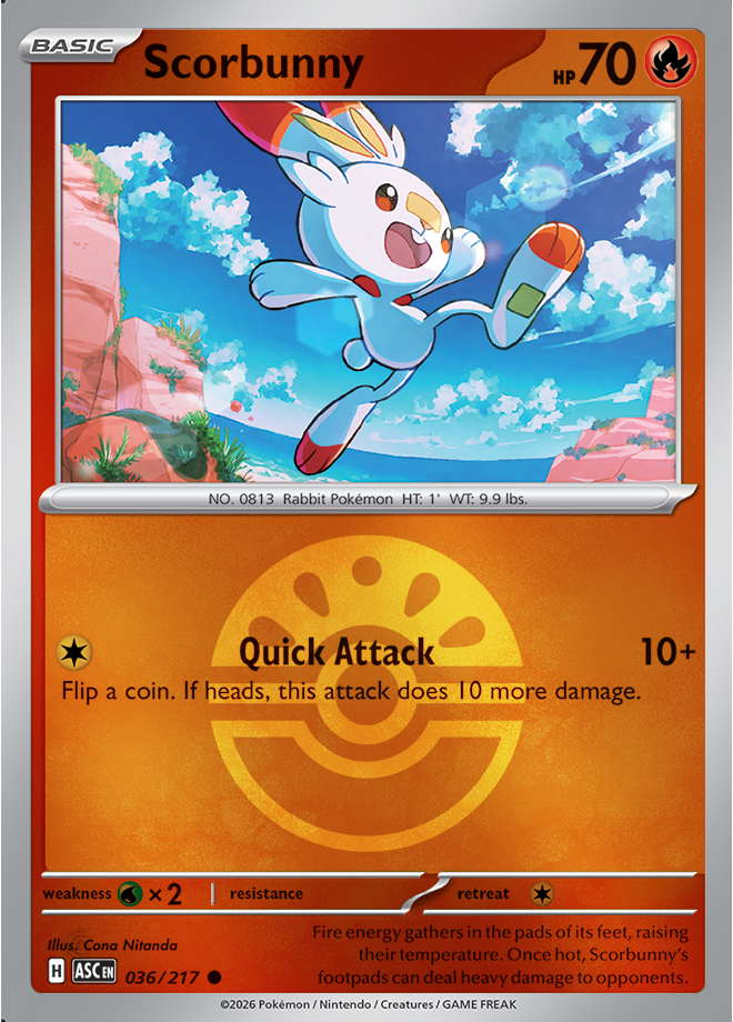 Scorbunny (Friend Ball)