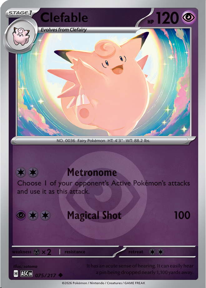 Clefable (Energy Symbol Pattern)