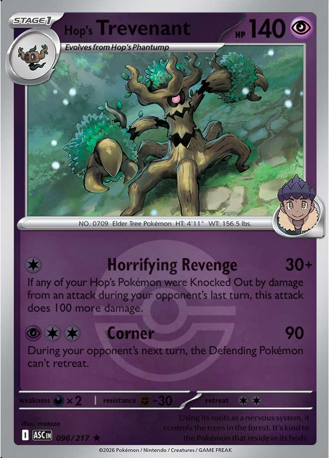 Hop's Trevenant (Poke Ball)