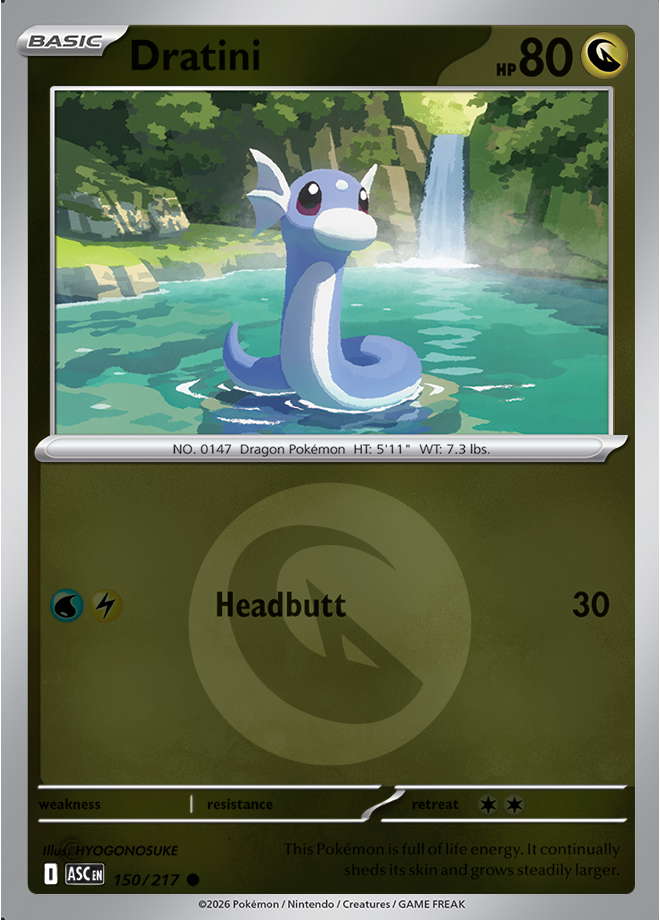 Dratini (Energy Symbol Pattern)