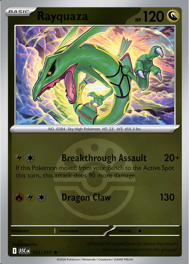 Rayquaza (Friend Ball)