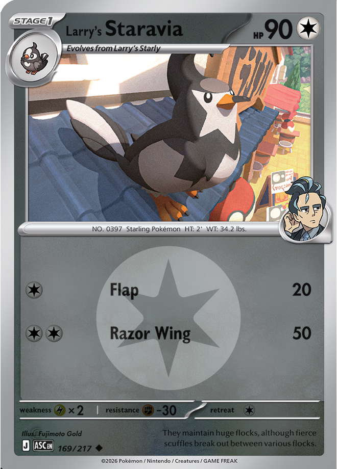 Larry's Staravia (Energy Symbol Pattern)