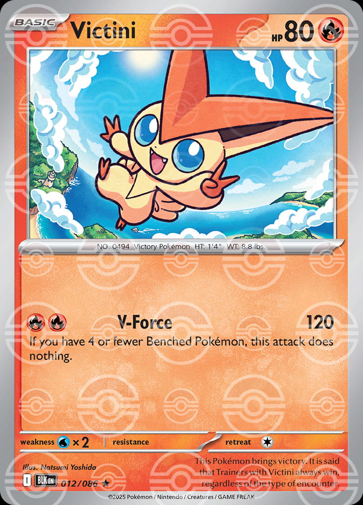 Victini (Poke Ball Pattern)