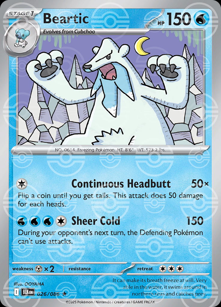 Beartic (Poke Ball Pattern)