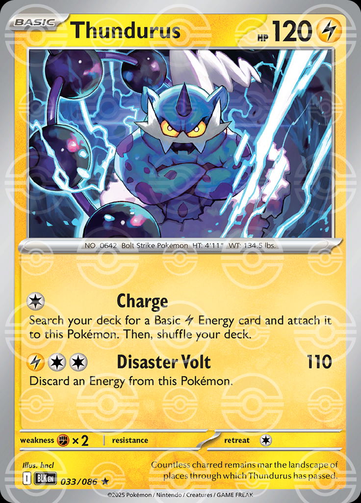 Thundurus (Poke Ball Pattern)