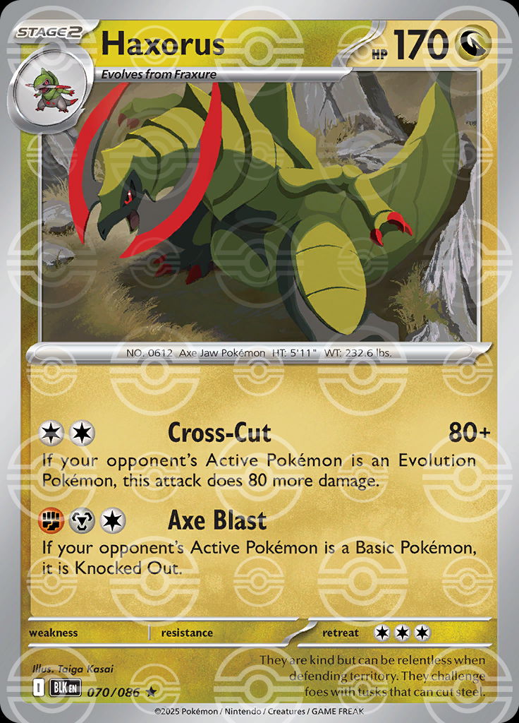 Haxorus (Poke Ball Pattern)