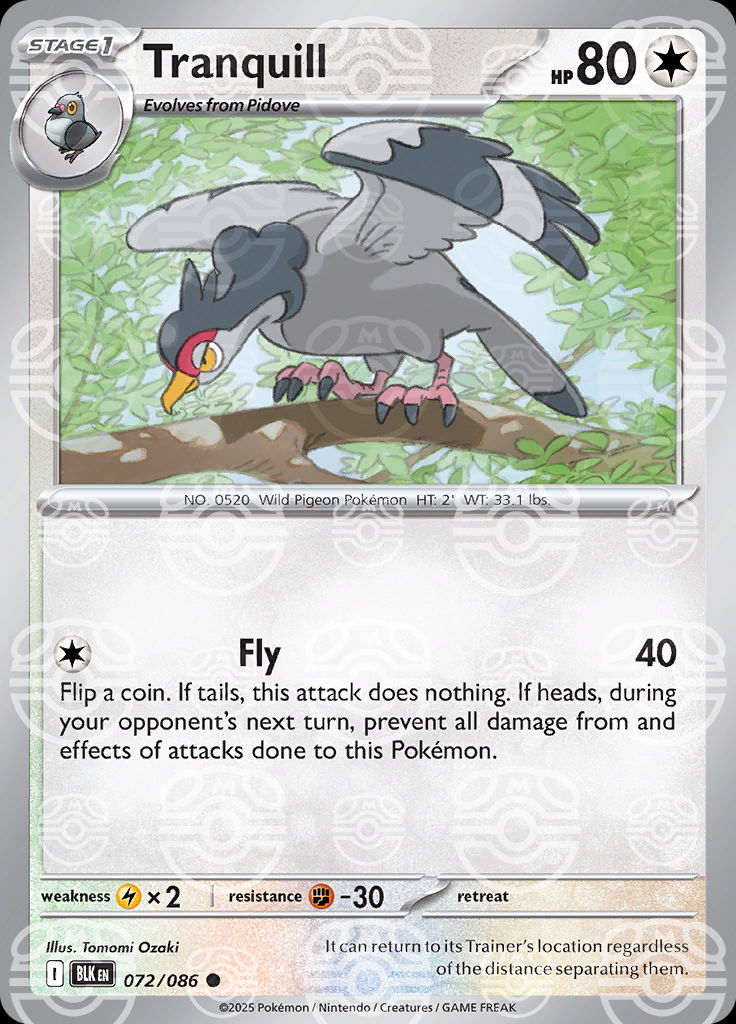 Tranquill (Master Ball Pattern)