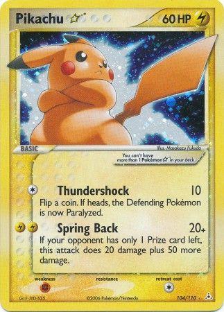 Pikachu Star