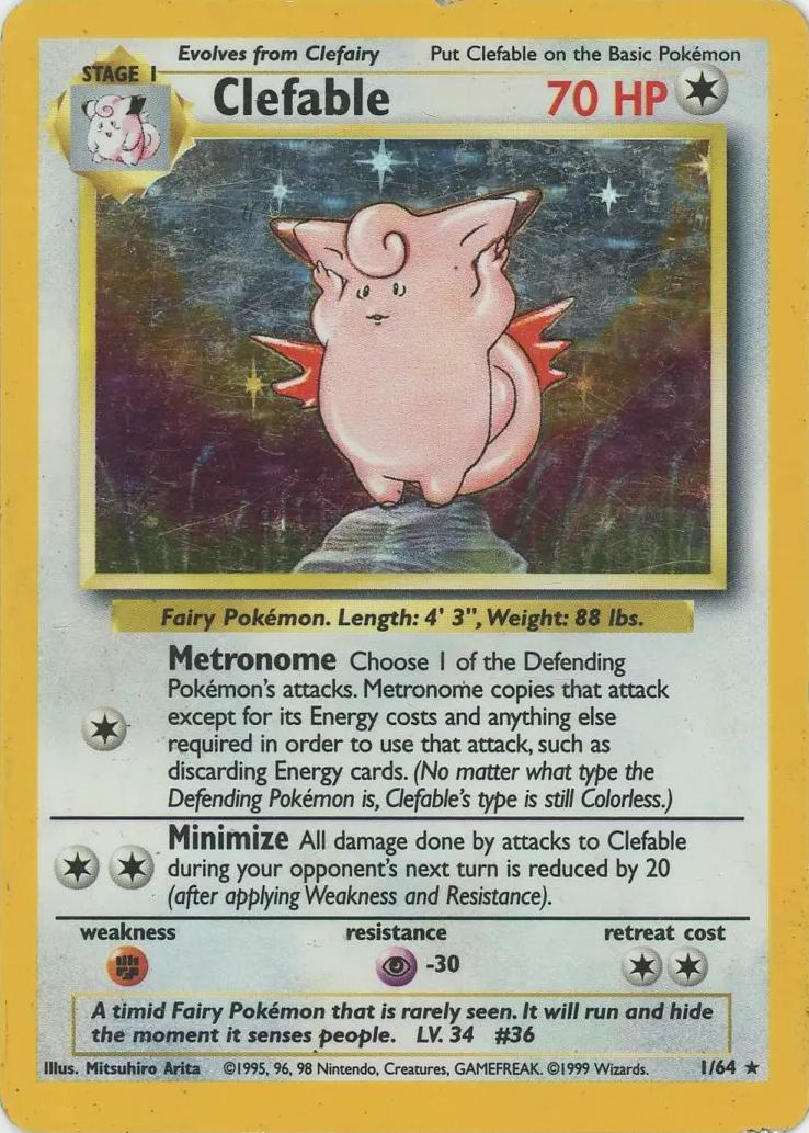 Clefable (No Symbol)