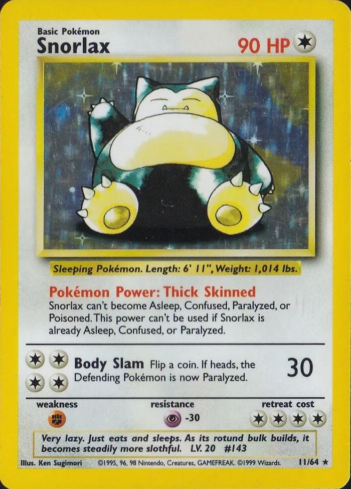 Snorlax (No Symbol)