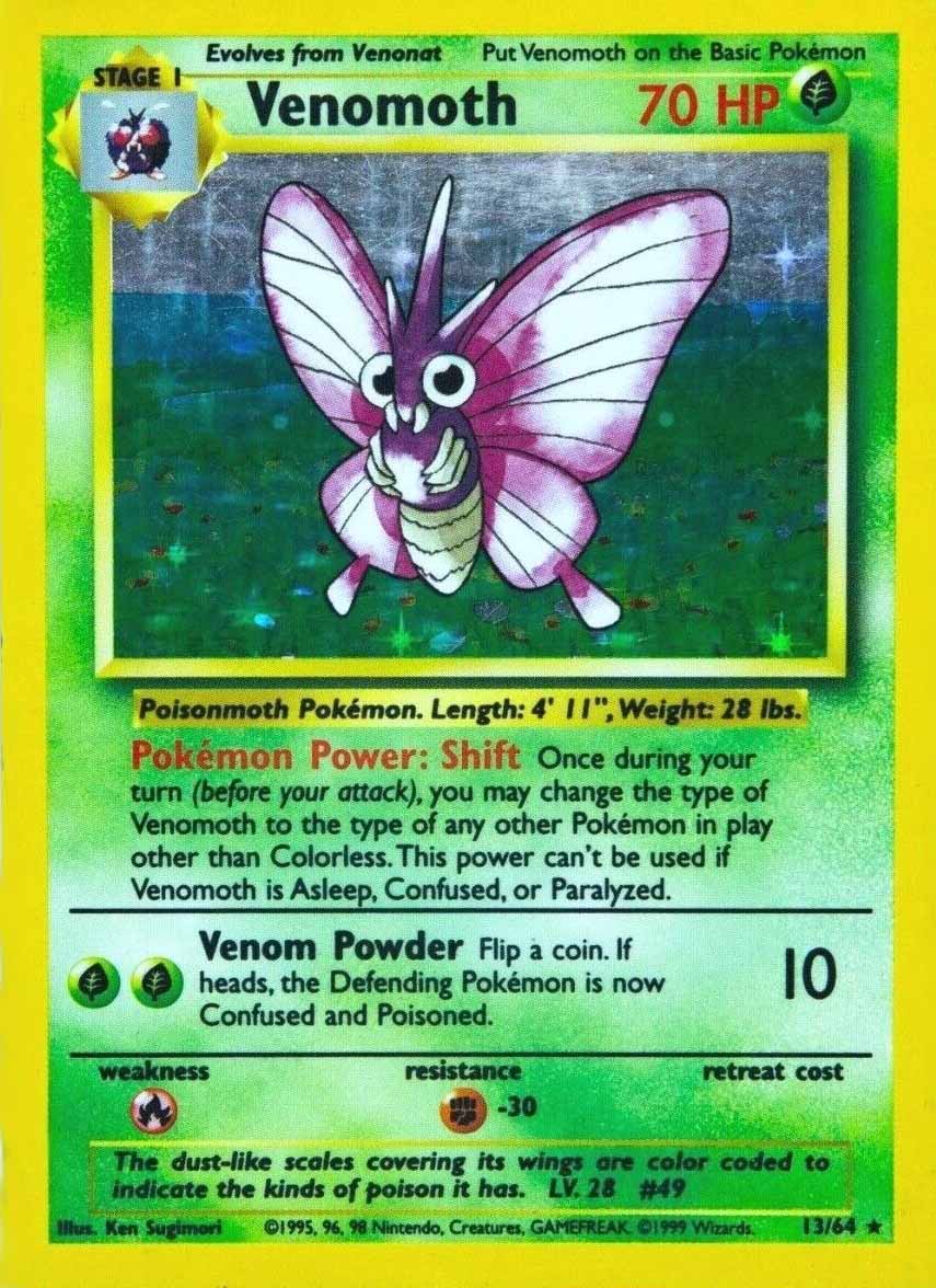 Venomoth (No Symbol)