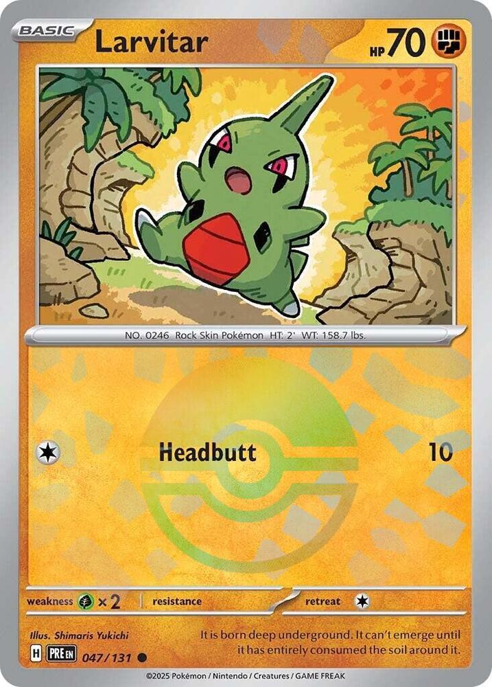 Larvitar (Poke Ball)