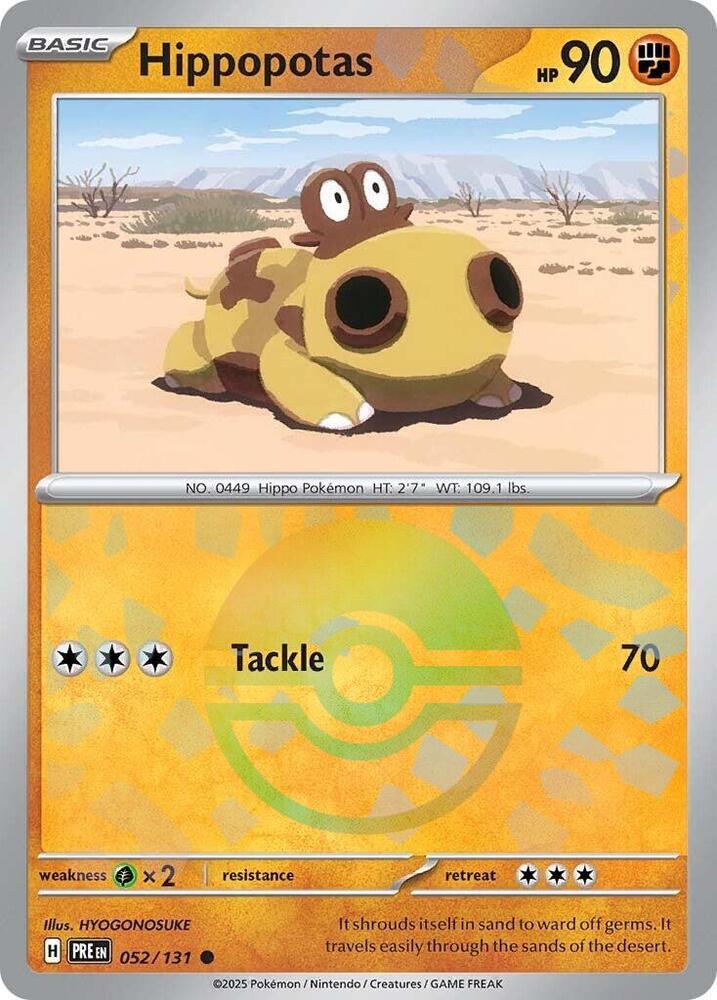Hippopotas (Poke Ball)