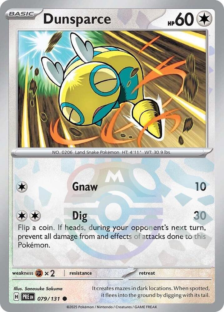 Dunsparce (Master Ball)