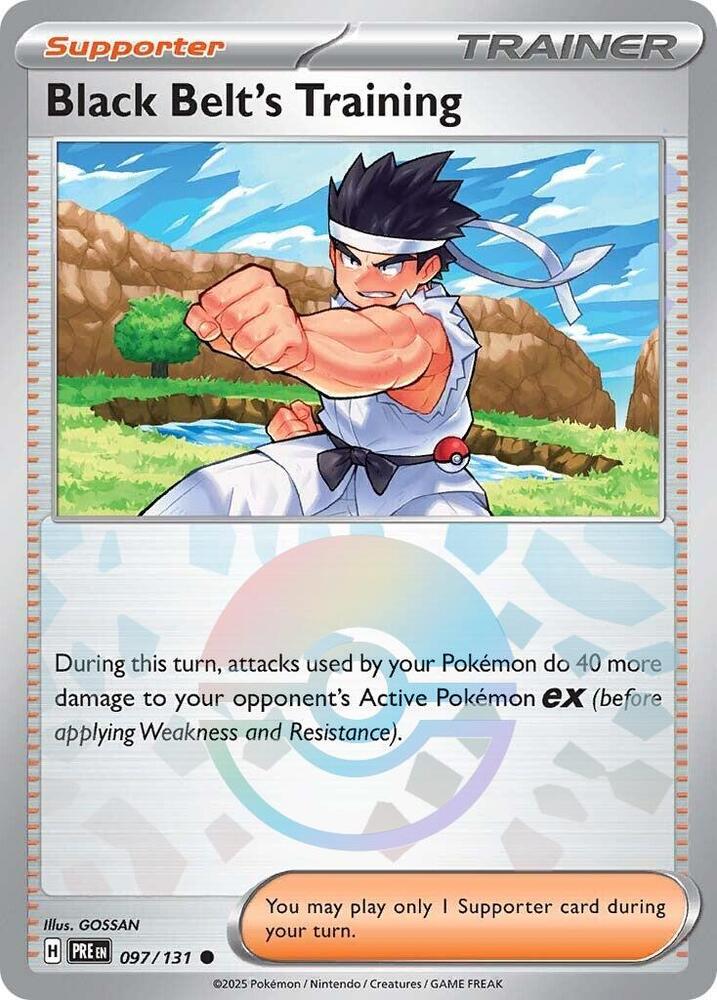 Black Belt's Training (Poke Ball)