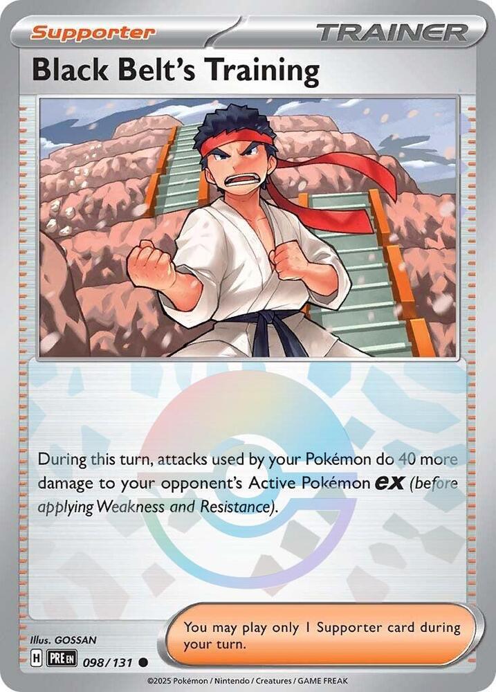 Black Belt's Training (Poke Ball)