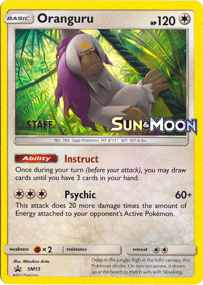 Oranguru (Prerelease) [Staff]
