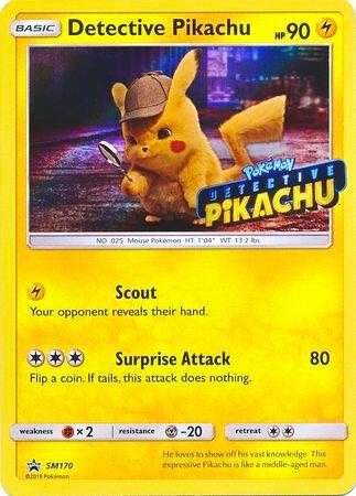 Detective Pikachu (Stamped)