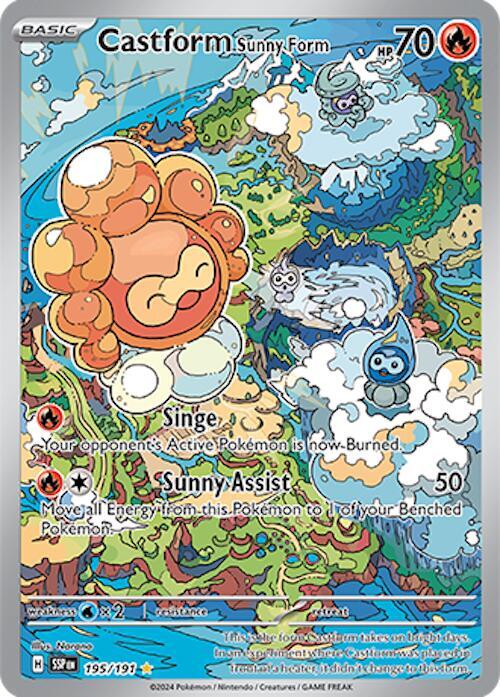 Castform Sunny Form