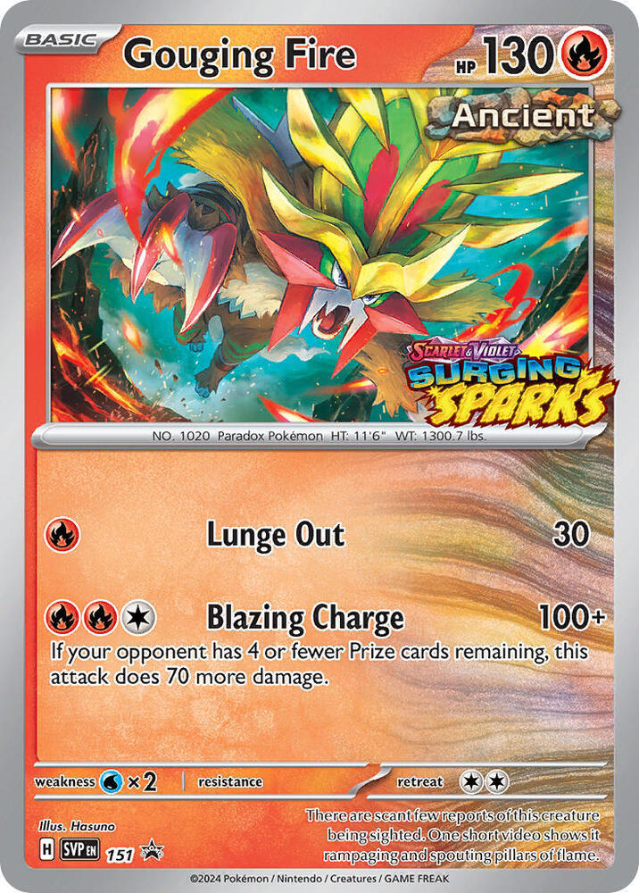 Gouging Fire