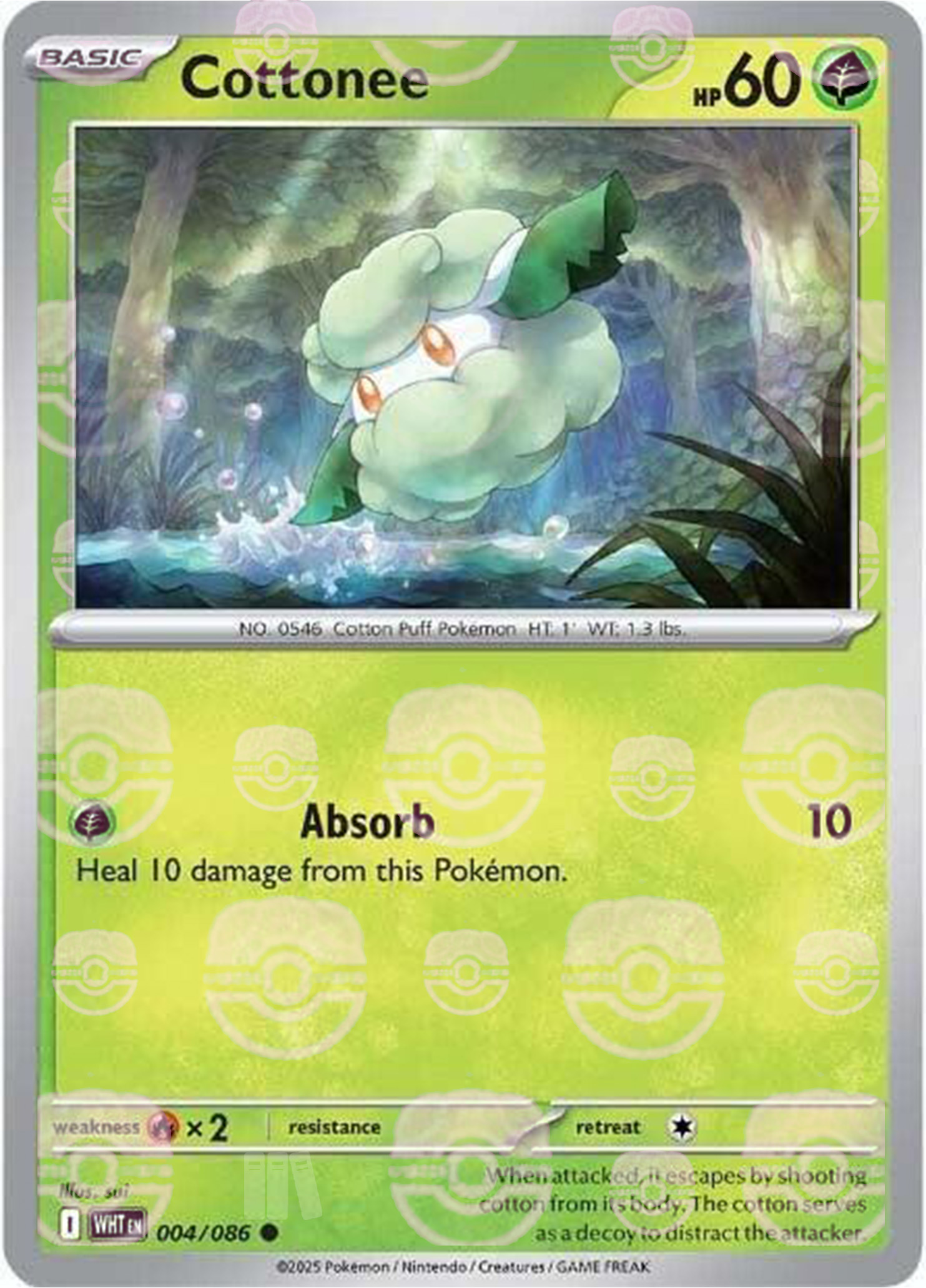 Cottonee (Master Ball Pattern)